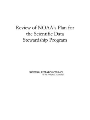 cover image of Review of NOAA's Plan for the Scientific Data Stewardship Program